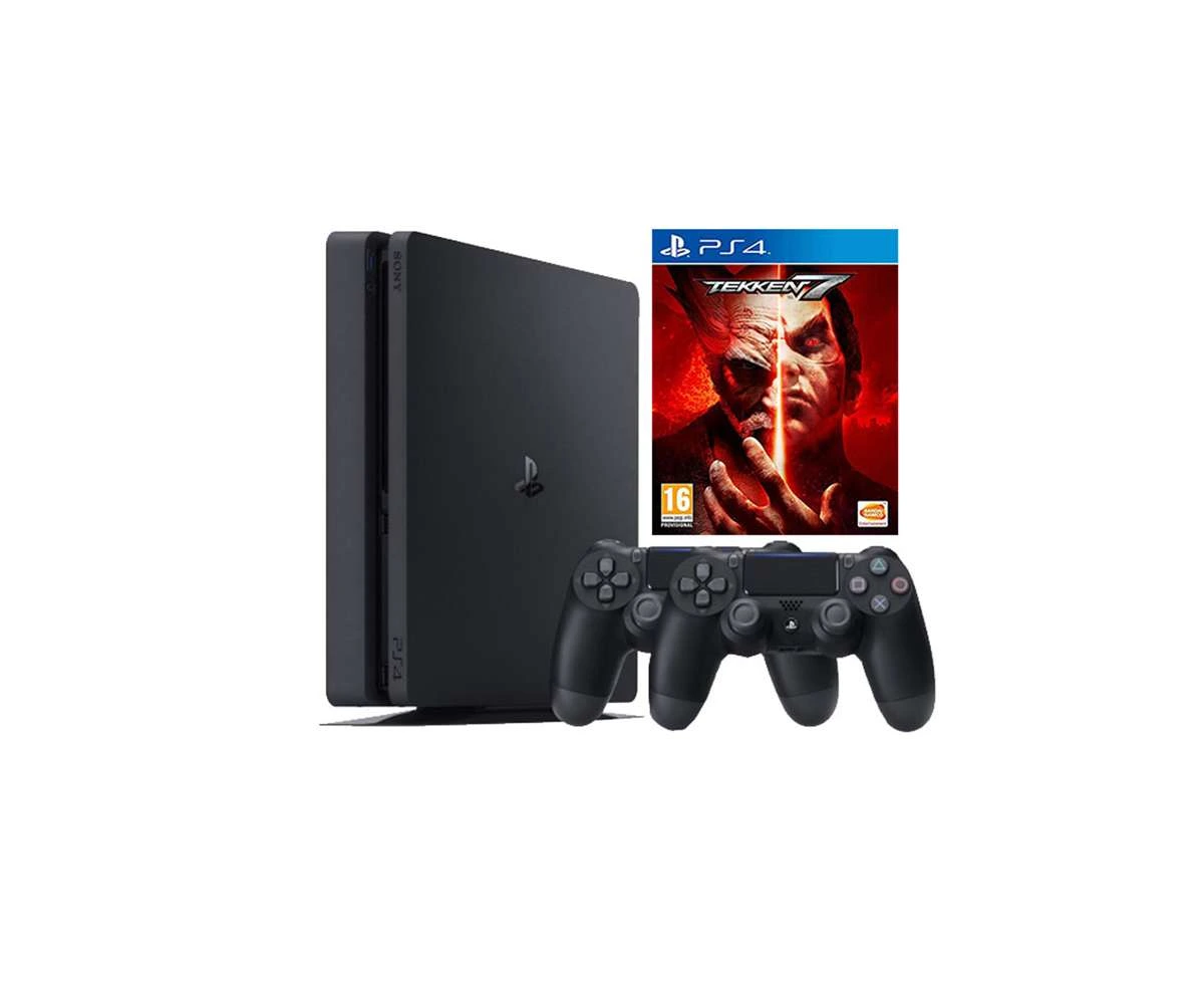 PS4 with Tekken 7 & Two Controllers